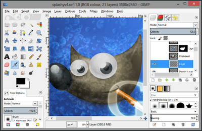 Gimp 2.8 -    web 